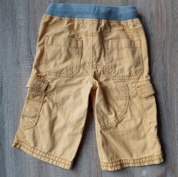 2012 vguc Mini Boden size 7 yellow cargo shorts - Picture 9 of 13